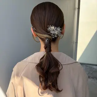 ヘアアレンジ 松本 茜のヘアスタイル