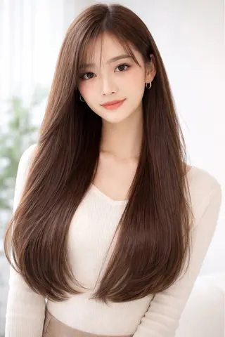 ロング 藤井 佑真のヘアスタイル