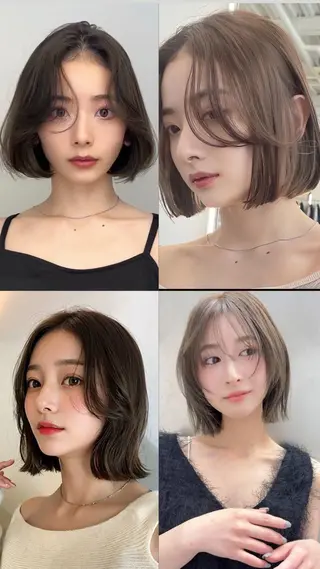 ショート 心斎橋韓国ボブ 好原良真のヘアスタイル