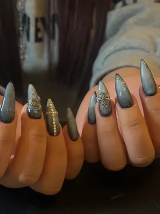 ネイル なぽ ❤︎長さだし / 韓国nailのネイルデザイン