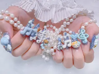 ネイル 💙羽生 彩光💙のネイルデザイン