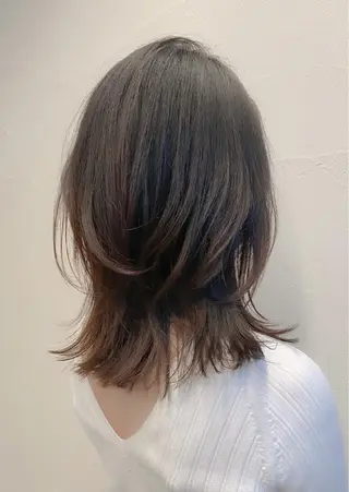 ミディアム ハイトーン×似合わせ 🌱中川慎之介のヘアスタイル