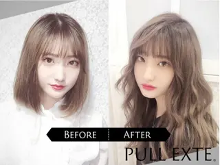 ロング XI-ON NAO /久留米プルエクステのヘアスタイル