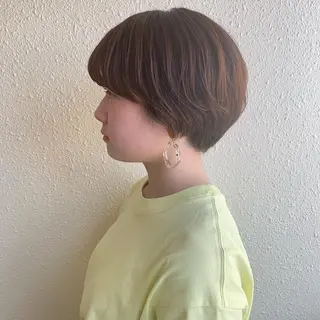 ショート kiyono ⭐︎ダブルカラーのヘアスタイル