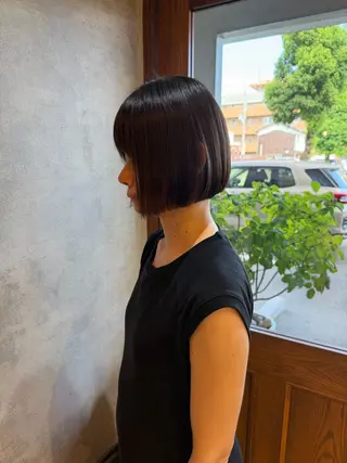 ショート 佐々木 彩羽のヘアスタイル