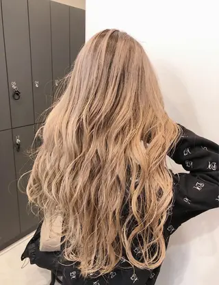 ロング カラー ノンダメージ髪質改善 カラー💎/KURAのヘアスタイル