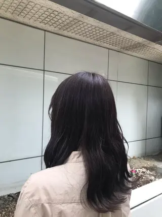 セミロング カラー 🎀きつない みゆ🎀のヘアスタイル