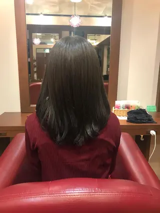 ミディアム 銀座フリーランススタ イリストMIYUKIのヘアスタイル