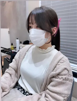 ミディアム YUKI / レイヤーカット🤍のヘアスタイル