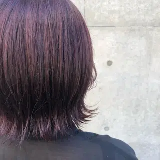 ショート カラー やまさきえりこ ニュアンスパーマのヘアスタイル