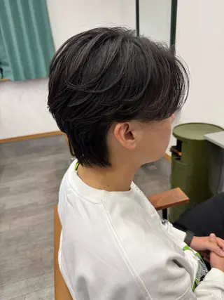 パーマ メンズ ✨ブリーチ無しWカラ ー・メンズ✨佐藤秀太のヘアスタイル