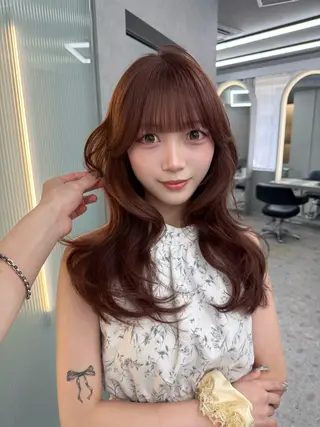 ロング カラー 北橋 流空のヘアスタイル
