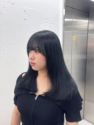 セミロング カラー 🌟ゆりあ🌟 JILLSTUDIOのヘアスタイル