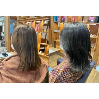 ミディアム topstylist 野口 雅のヘアスタイル