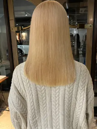 ブリーチ矯正髪質改善 ✨オオエタクミのヘアスタイル