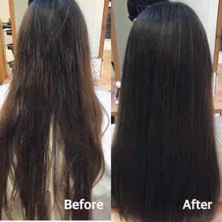 セミロング TELA HAIR 副代表 岡田のヘアスタイル