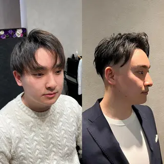 ショート メンズ 北千住理容室バーバー 小堀悠作のヘアスタイル