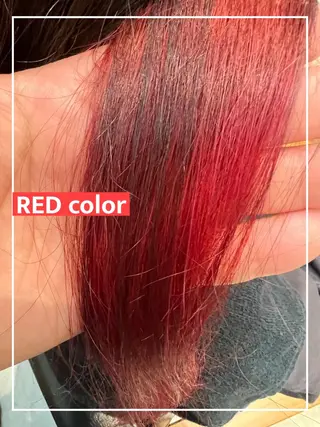セミロング MATSU 🌟個性派カラーのヘアスタイル