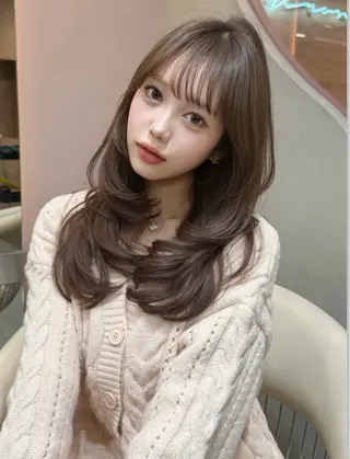 ロング カラー 【大宮】韓国ヘア 🖤ジュエリのヘアスタイル