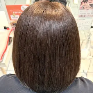 ミディアム カラー 透明感カラー×美眉 🎀大西みゆう🎀のヘアスタイル