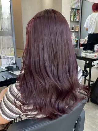 カラー りこ / 透明感カラー🎀🫧のヘアスタイル