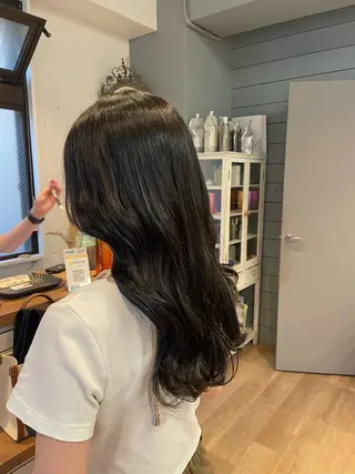 セミロング ハイレート🤍🫧 池田のヘアスタイル