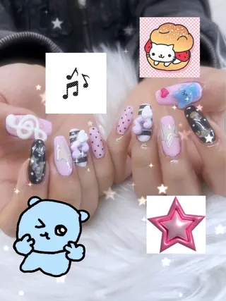 ネイル Maya 🧊🫧‪／渋谷のネイルデザイン