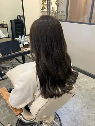 セミロング カラー 【eimee】 店長✂️TAKUMAのヘアスタイル