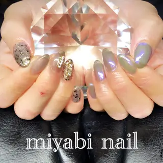 ネイル miyabi nail 桂川駅近くのネイルデザイン