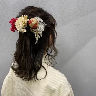 ヘアアレンジ N/デザインカラー 🌿ナギのヘアスタイル