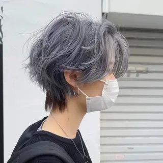 カラー 束感まつぱ🫧 なつき🫧のヘアスタイル