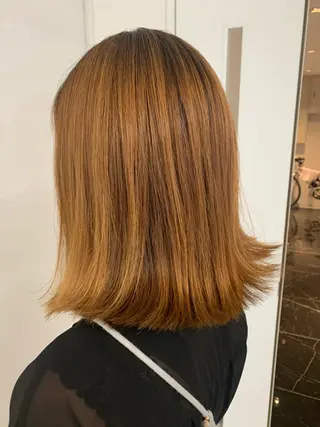 ミディアム 🍃 𝙍𝙀𝙉𝘼のヘアスタイル