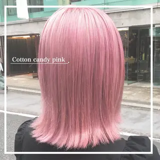 ミディアム カラー ヘアアレンジ 💕ブリーチ/ヘアメ 🎀YUUKAのその他イメージ