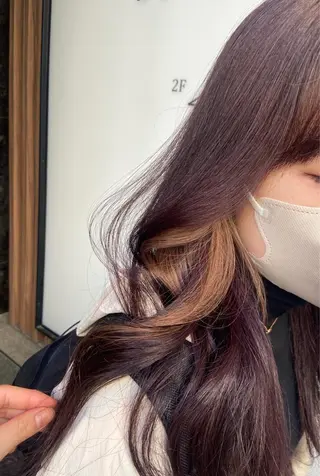 ロング カラー yuuna/ レイヤーカット🎀のヘアスタイル