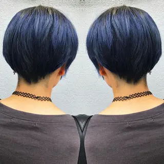 ショート カラー 重政 和樹のヘアスタイル