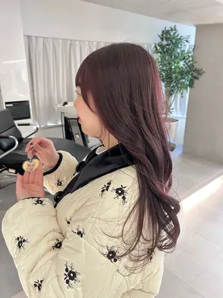ロング カラー 🪞透け感&韓国ヘア 🪞honokaのヘアスタイル