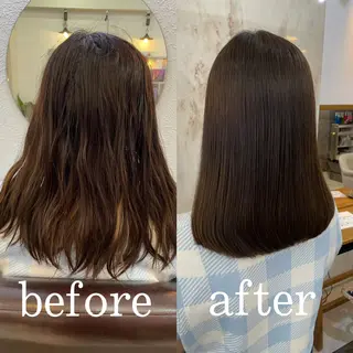 セミロング 艶髪🇰🇷髪質改善 🎀ikuno🎀のヘアスタイル