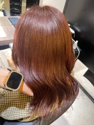 ショート カラー サラ艶&艶髪系✨ Ayane/心斎橋のヘアスタイル