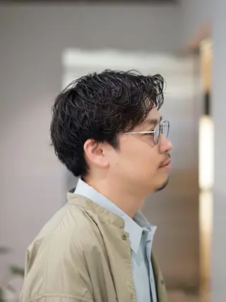 パーマ メンズ 大人スタイル 太田のヘアスタイル