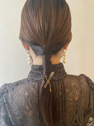 ロング フレンチボブパーマ Yuukiのヘアスタイル