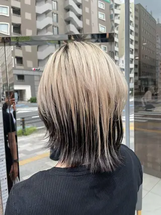 ショート レイヤー🍒ウルフ 🤎店長anju🪽のヘアスタイル