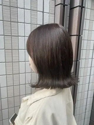 ミディアム カラー ヘアアレンジ 🌿レイヤー/ブリー チ/🌿JINのヘアスタイル