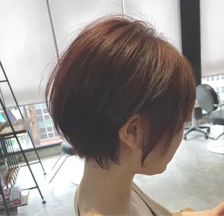 ショート 名駅/パーマ/ デジタルパーマ🌀のヘアスタイル