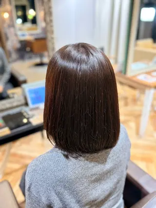 カラー 河端 まいのヘアスタイル