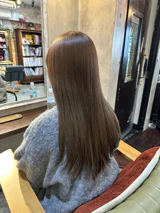 ロング カラー 原宿アンリ 山下卓也のヘアスタイル