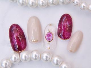 ネイル 💗🪽Tiary Nail🪽💗のネイルデザイン