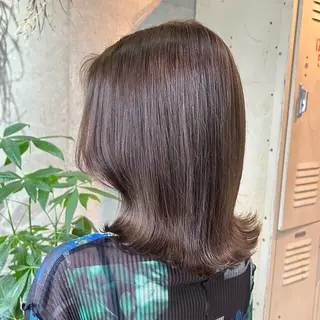 ミディアム カラー 櫻井 なんなのヘアスタイル