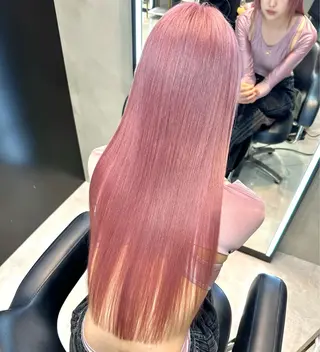 ロング ナナ♡レイヤーカット ♡似合わせカラーのヘアスタイル