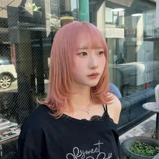 カラー 赤みゼロ/透明感 カラー🌿KANTAのヘアスタイル