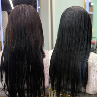 ロング カラー 🐺新宿manabu プルエクステのヘアスタイル